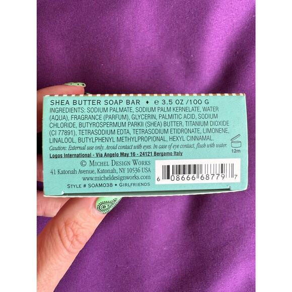 Michel Design Works Girlfriends Shea Butter Soap – Vintage-Inspired - Picture 3 of 4